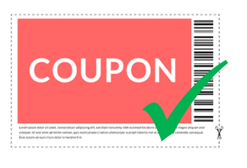 Item where coupons are valid